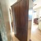 Wooden bookshelf with drawer