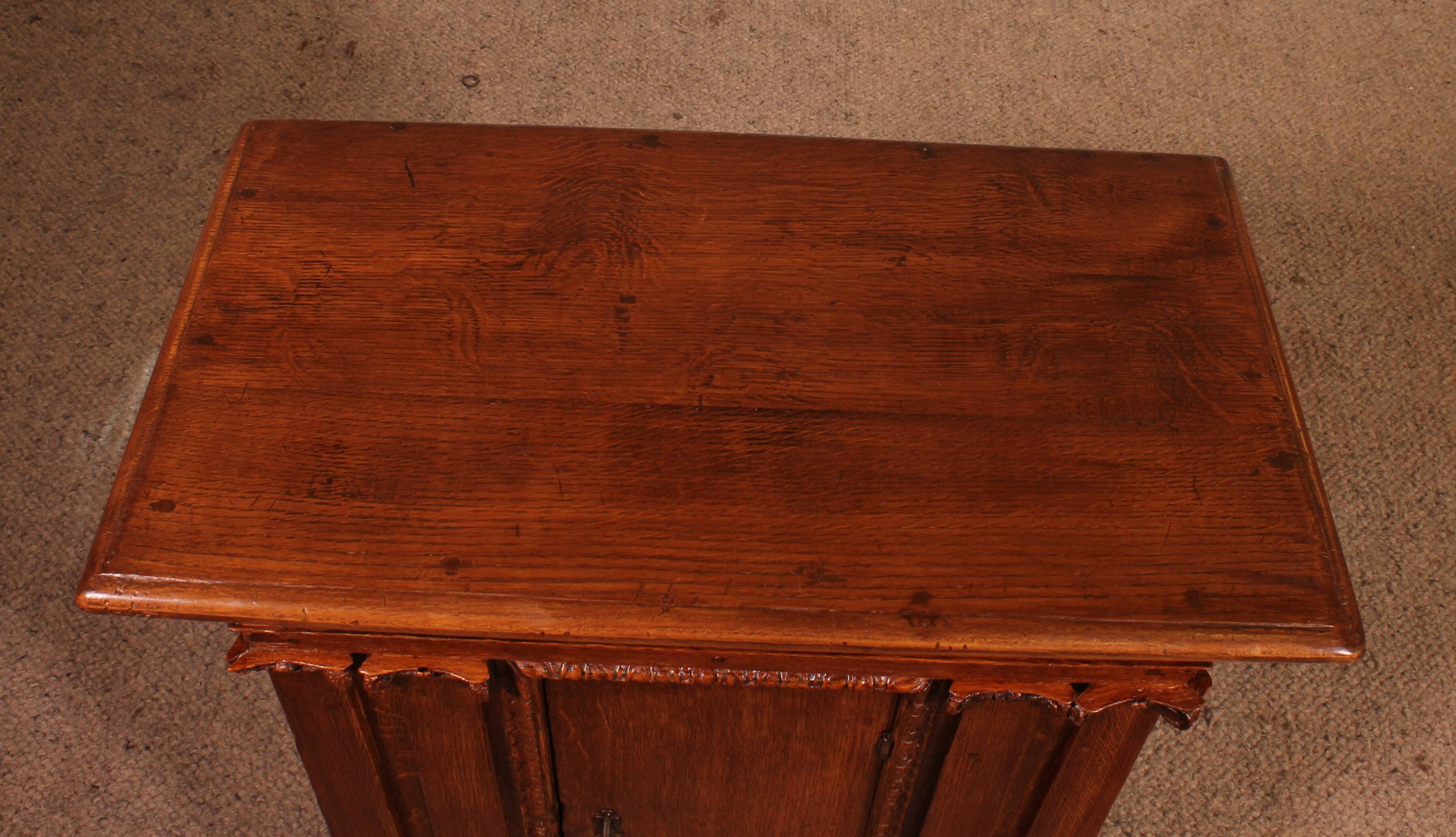 Renaissance oak tabernacle