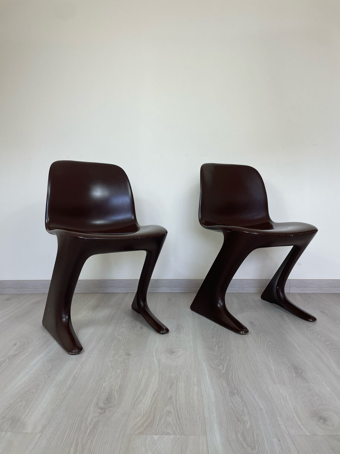 2 Chaises ‘ Z chair ‘ de Ernst Moëckel