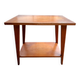 Side table, console with tapered legs, 1970s Scandinavian design.