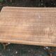 Rattan and wicker table