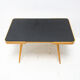 Mid century opaxite glass coffee table, 1960´s, Czechoslovakia