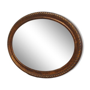 Miroir dans cadre en