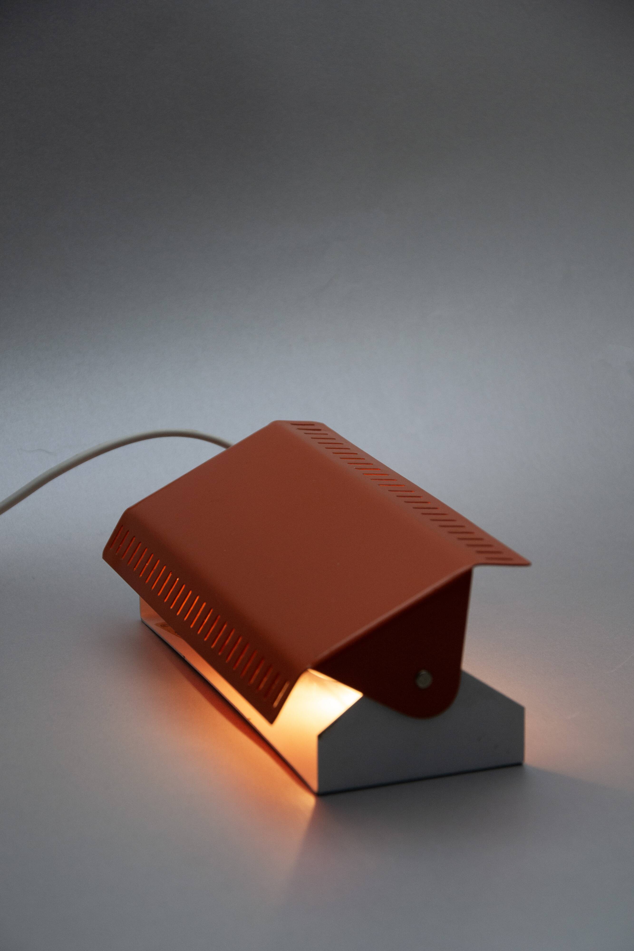 Adjustable wall lamp by Hamalux, Denmark, 1970s.