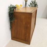 Vintage sliding door counter