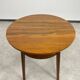 Mid-century modern round coffee table