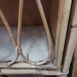 Rattan storage unit