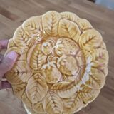 Barbotine dessert plates