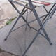 Folding garden furniture