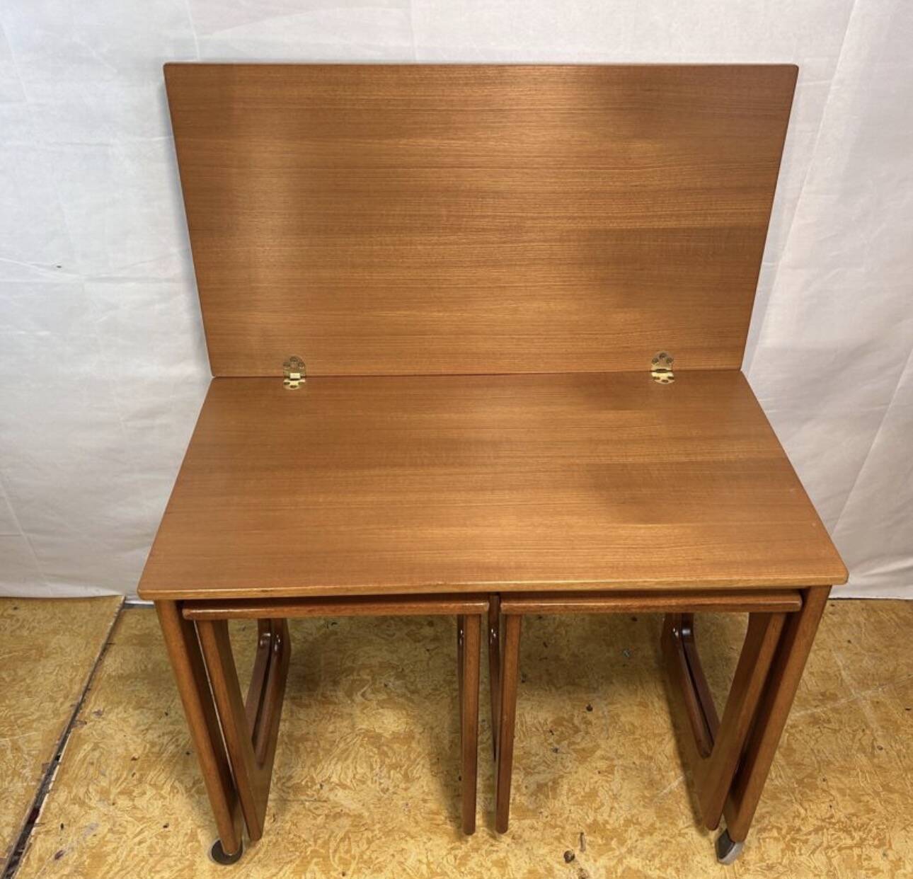 Mid Century Retro Teak Coffee Table / Nest of Tables by McIntosh Circa 1960