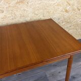 1960s 1970s Teak Dining Table Danish Modern Design Denmark