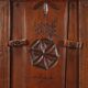 Antique buffet in walnut and chestnut, Spain, 19th century