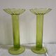 Pair of Venice crystal vases