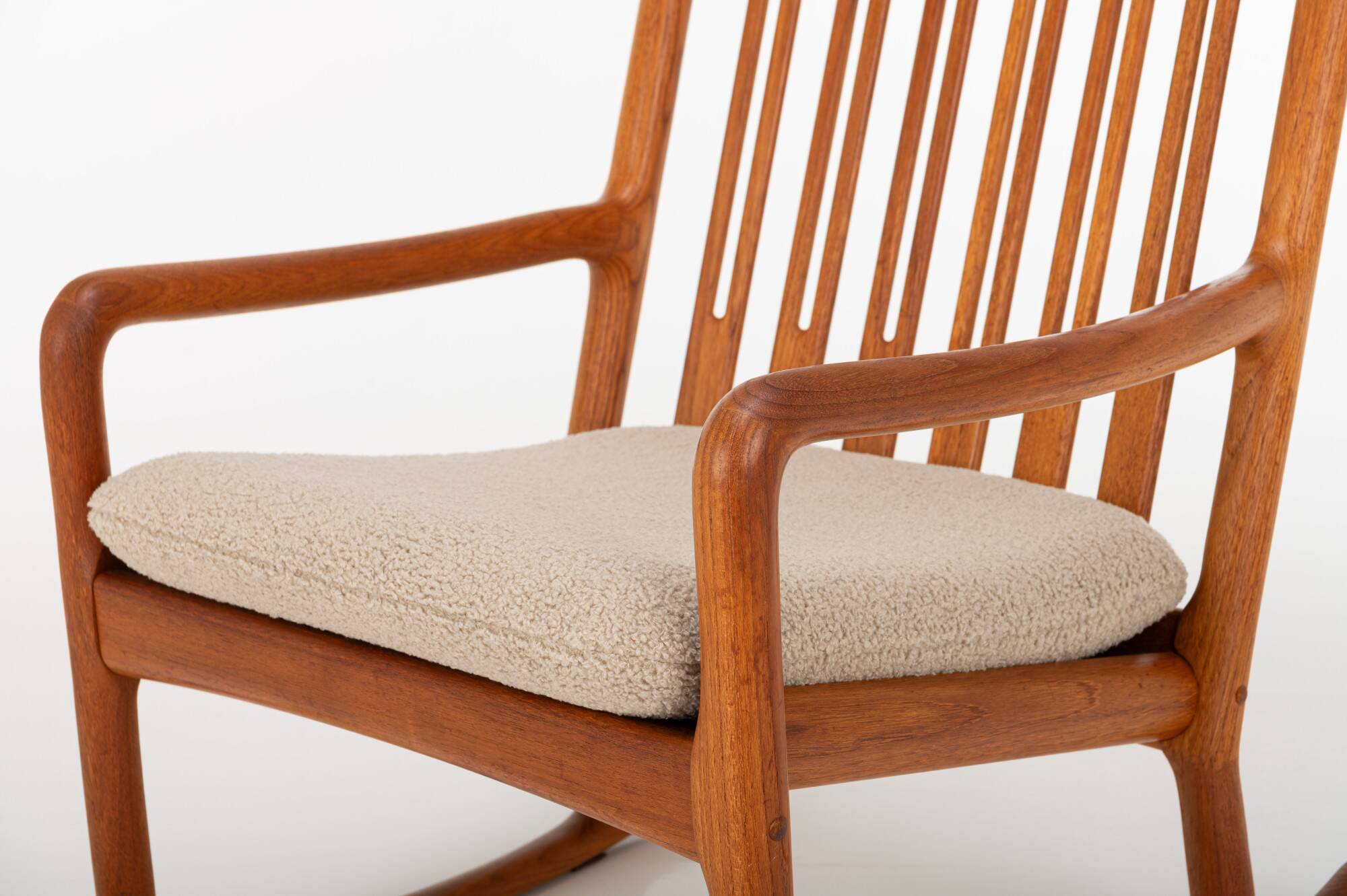 Rocking Chair by Hans Olsen for Juul Kristensen, Denmark, 1960s