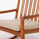 Fauteuil à bascule conçu par Hans Olsen pour Juul Kristensen, Danemark, années 1960