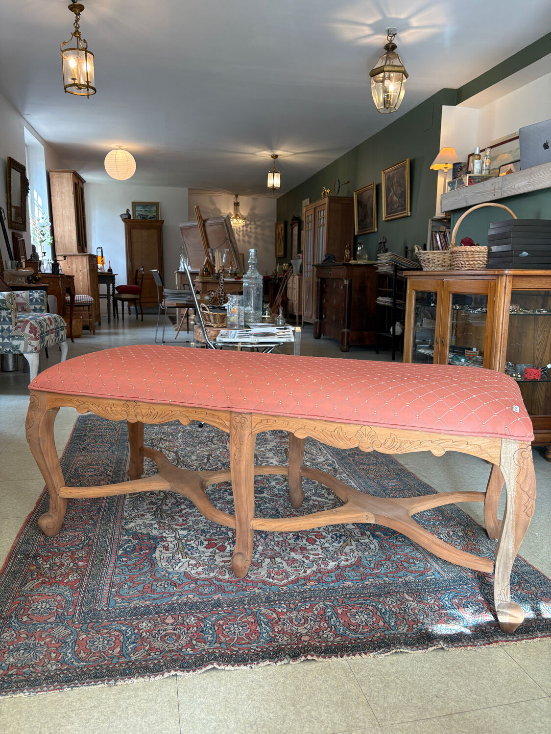 Banquette Louis XV aerogommée