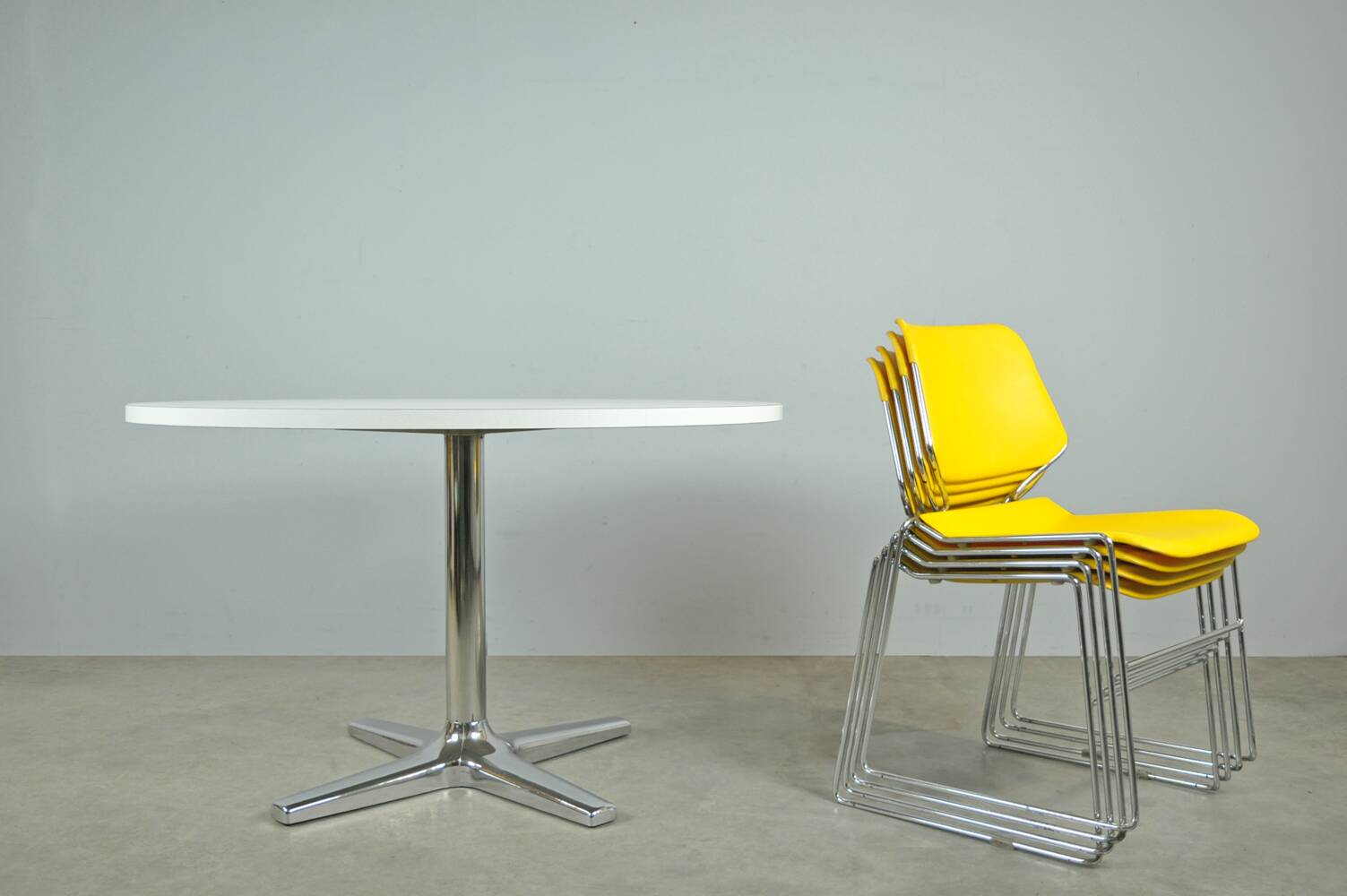 Chaises de salle à manger Matrix Krueger conçues par Thomas Tolleson, années 1970, États-Unis