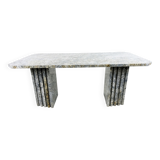Vintage granite dining table, 1970s