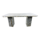 Vintage granite dining table, 1970s