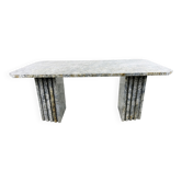 Vintage granite dining table, 1970s