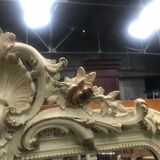 Miroir Louis Philippe feuille d’or et shabby 100x180cm