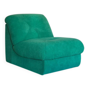 chauffeuse velours 70s