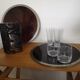 Large amber brown methacrylate tray - Felice Antonio Botta - Italy - 1970s