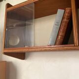 Bookcase vintage pyramidal wall shelf