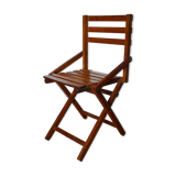 Ancienne chaise pliante enfants vintage italienne