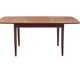 Vintage Scandinavian extendable dining table in teak from the 1950s.