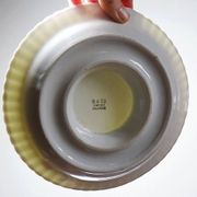 Bernardaud sauceboat Limoges porcelain with floral decoration from the 1920s to 1950s.