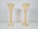 Vintage Alabaster Table Lamps in Marble, 1970s, Set of 2
