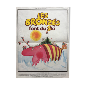 Cinema poster "Les Bronzés ski", 1979