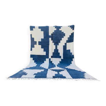 Tapis marocain traditionnel laine naturelle 3 x 2 m