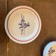 Old children's breakfast service hand-painted, Brittany, art deco