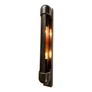 Rare Chrome Bauhaus Art Deco Wall Lamp Napako, 1940s