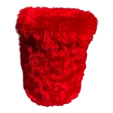 Vintage moumoute pouf