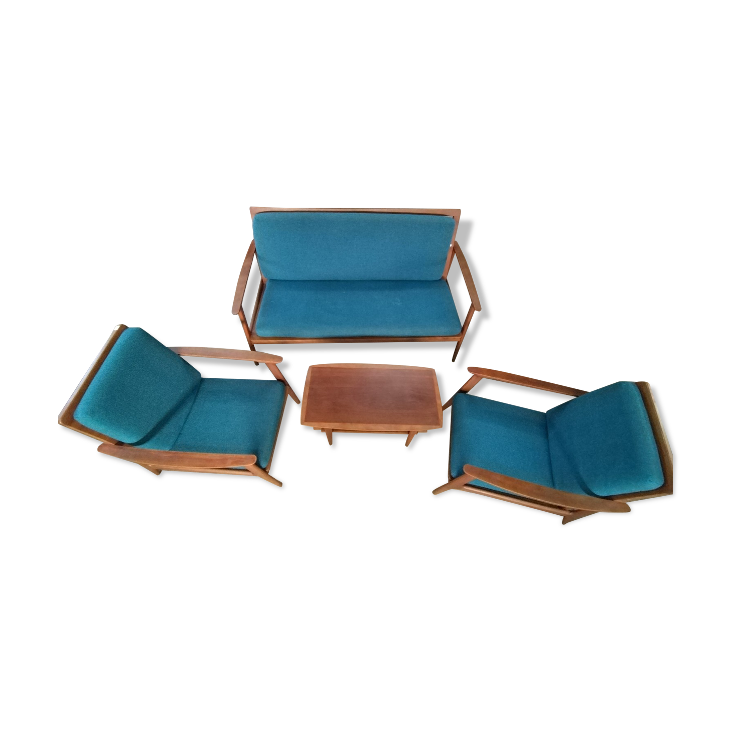 Scandinavian teak lounge