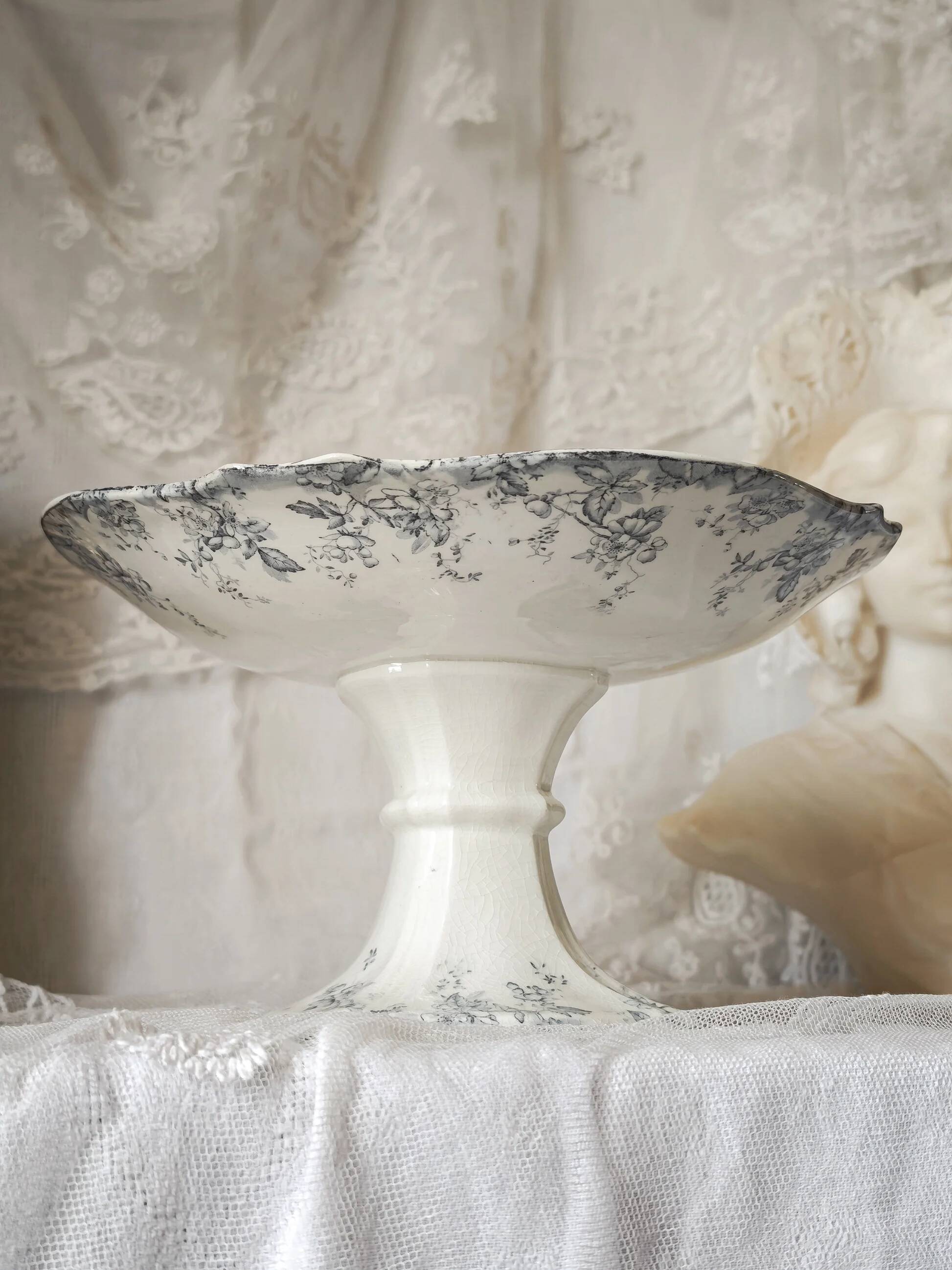 Compotier en semi-porcelaine Ridgways