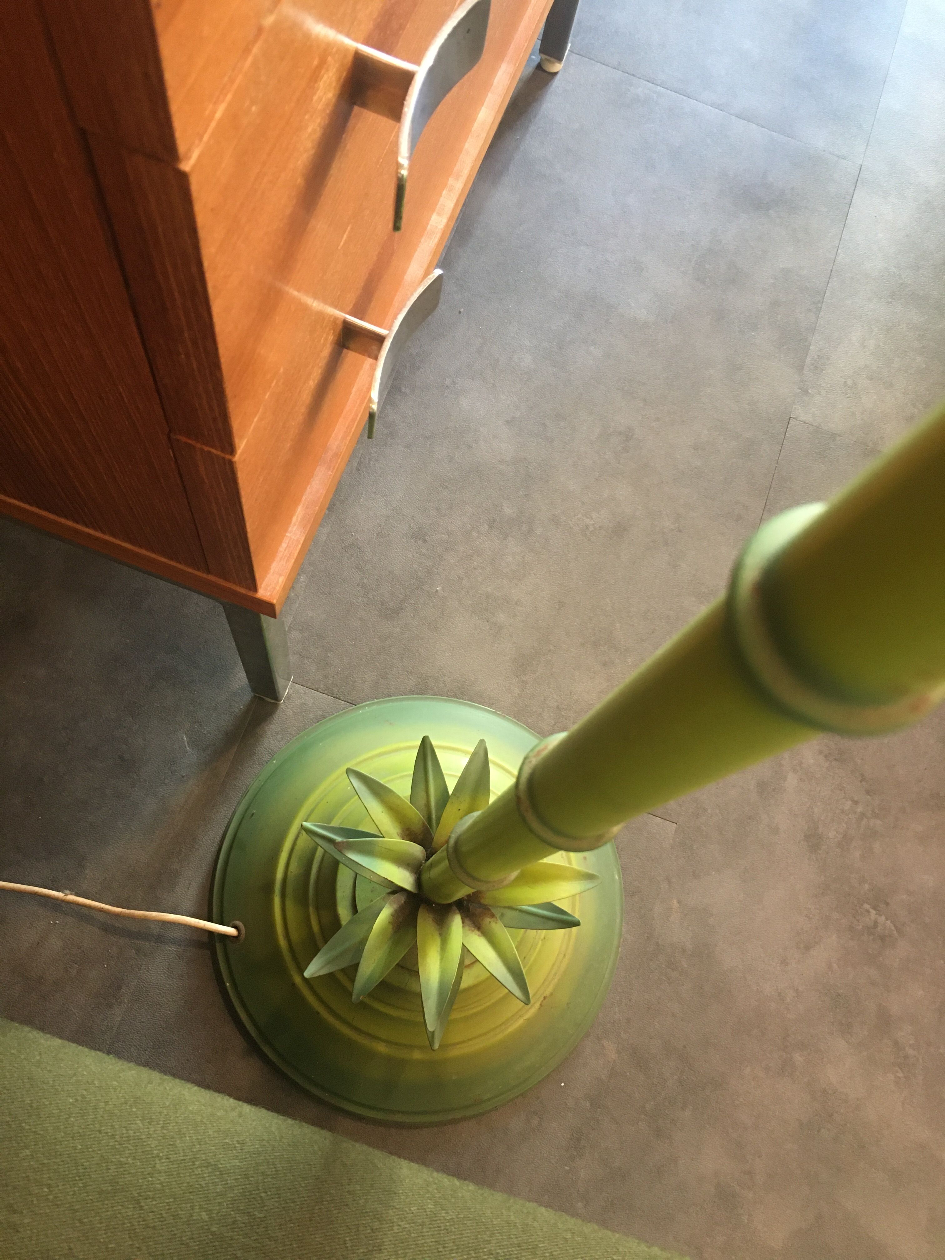 Palm lamp, Serge Terzani, circa 1960