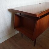 Mid-Century Dutch Modern Writing Desk by Louis Van Teeffelen for Wébé, 1950s
