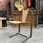 Set of 18 Baumann chairs from the 80s.