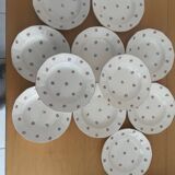 Digoin Sarguemines soup plates