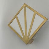 Art Deco wall sconces – gilded brass