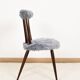 Blue Moumoute chair from the 60s.