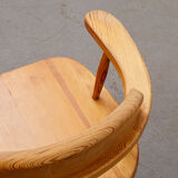 Set of 6 Scandinavian Pine Chairs 1960s/70s