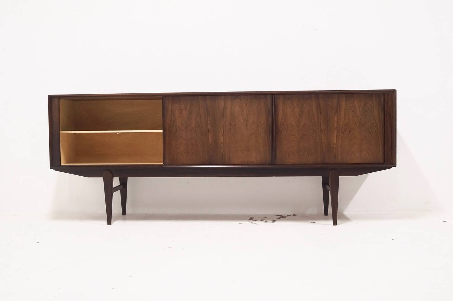 Sideboard rosewood by EW Bach for Sejling Skabe 1960