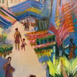 Flower Walk by Duret