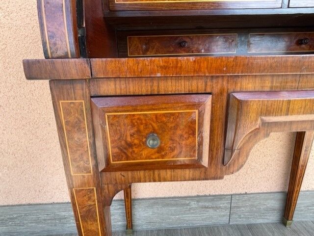 Bureau cylindre d'époque Louis Philippe