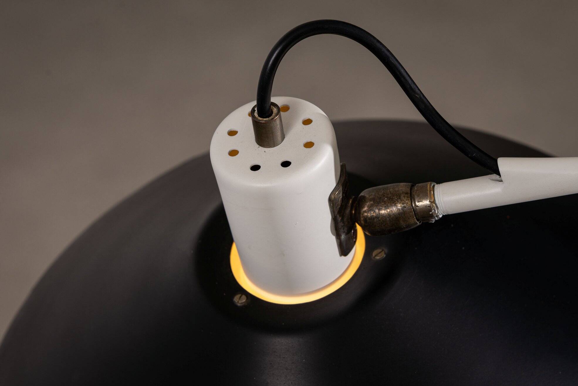 Lampe de plafond à contrepoids JJM Hoogervorst Anvia Pays-Bas 1957